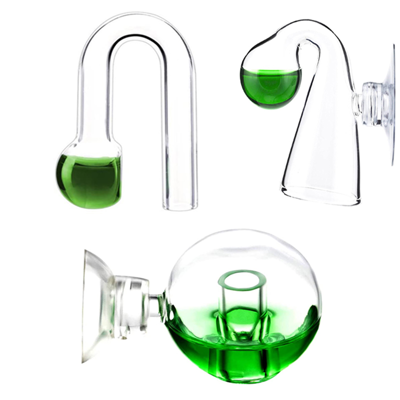 Planted Aquarium Ph - CO2แก้วกระจายตัวตรวจสอบการตกพิพิธภัณฑ์สัตว์น้ำแขวนบน CO2ตรวจสอบเซ็นเซอร์ตัวบ่งชี้สำหรับถังปลาในน้ำปลูกถังทดสอบค่า pH