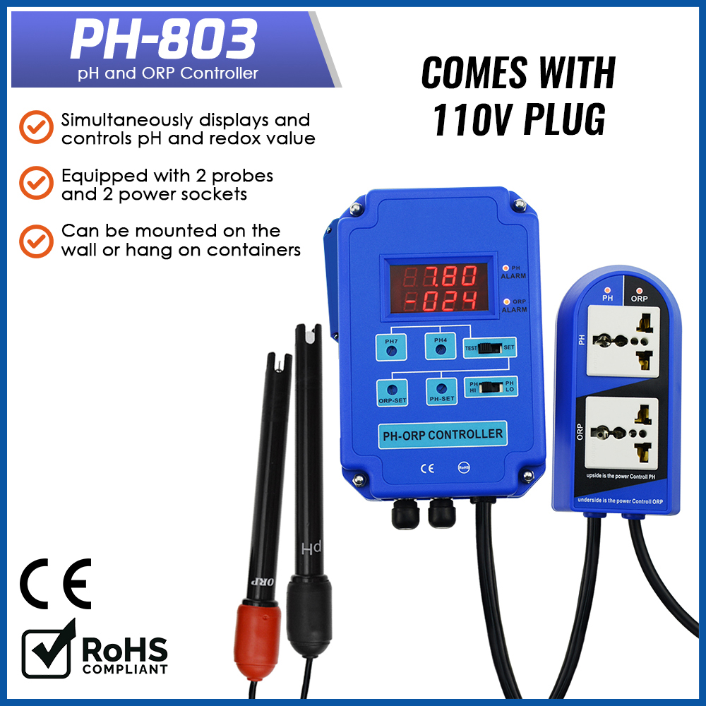 Planted Aquarium Ph - เครื่องควบคุมค่า pH และ ORP แบบดิจิตอล 2