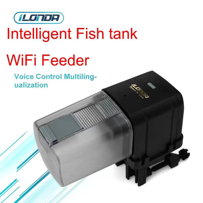 Planted Aquarium Products - Ilonda อัตโนมัติ WiFi ตกปลา Feeder Aquarium