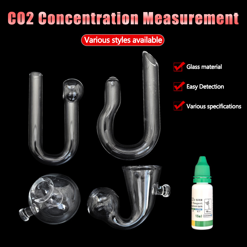 Planted Aquarium Ph - กระจายแก้ว CO2 DROP Checker Aquarium Hang