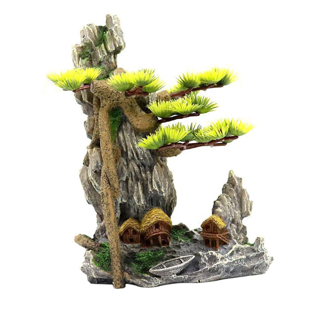 Aquarium Planted Wood - ถ้ำต้นไม้ ถ้ำสัตว์เลื้อยคลาน ถ้ำลำต้นต้นไม้ พืชน้ำ ตู้ปลา เทอร์ราเรียม