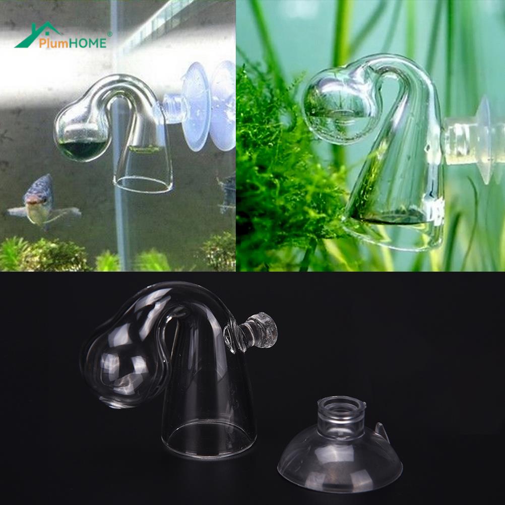 Glass Co2 Drop Checker - ถังปลาCO2 Diffuse Glass Drop CheckerสำหรับCo2 กระจกนิรภัยDrop