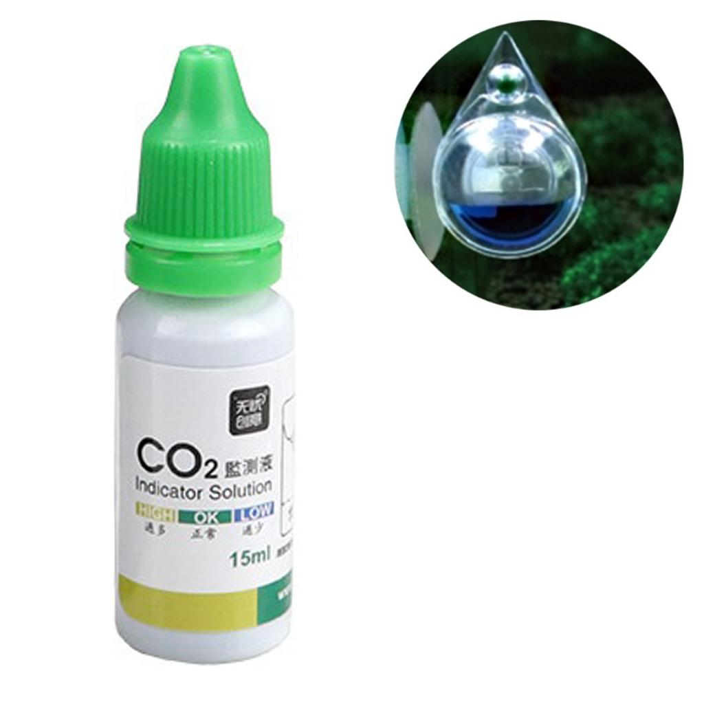 Planted Aquarium Ph - ตัววัดค่าความเป็น CO2ของตู้ปลาการทดสอบค่า pH ในตู้ปลาทดสอบของเหลว CO2ตัวนับฟองสำหรับพืชในตู้ปลา