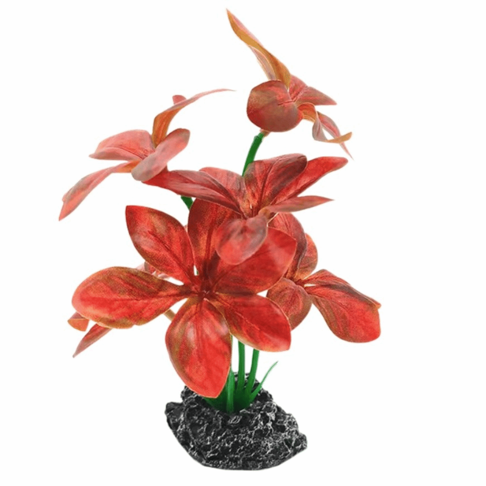 Planted Aquarium Materials - วัสดุพลาสติก ต้นไม้ประดับตู้ปลา ดีไซน์สมจริง วัสดุปลอดภัย ต้นไม้ประดิษฐ์ เนื้อสัมผัสผ้าไหม