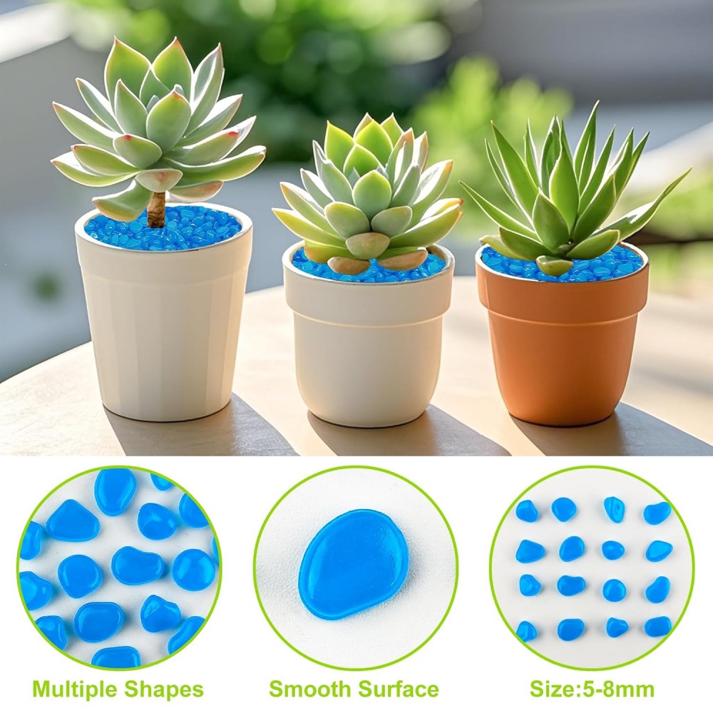 Planted Aquarium Materials - หินเรืองแสงในที่มืด 100 ชิ้น ขนาด 1 ซม.