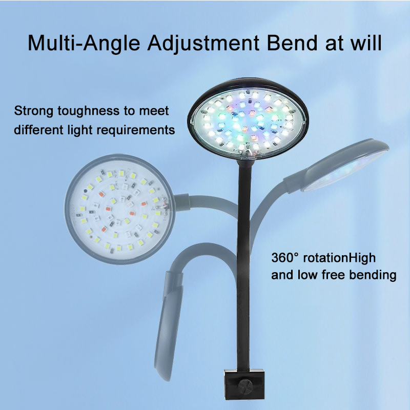 USB Aquarium LED โคมไฟถังปลาตก - Aquarium Plant Light Spectrum บทวิจารณ์และราคา