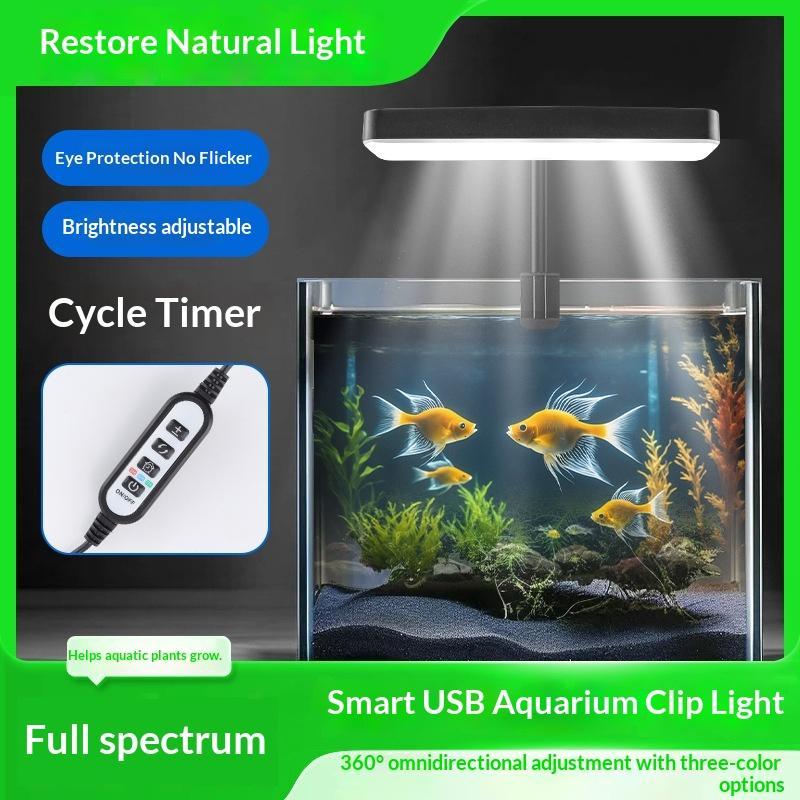 ไฟ LED กันน้ำสำหรับตู้ปลา ปรับ - Aquarium Plant Light Spectrum บทวิจารณ์และราคา