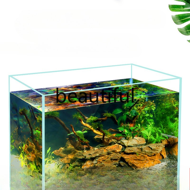 ตู้ปลาแก้วใสพิเศษ จินจิง สำหรั - Planted Aquarium Materials บทวิจารณ์และราคา