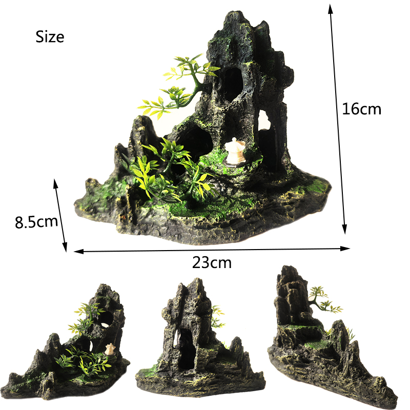 เรซิ่น Aquarium Rockery Mounta - Aquarium Planted Wood บทวิจารณ์และราคา