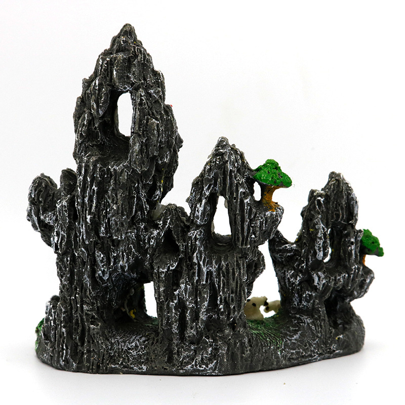 เรซิ่น Aquarium Rockery Mounta - Aquarium Plant Guide บทวิจารณ์และราคา
