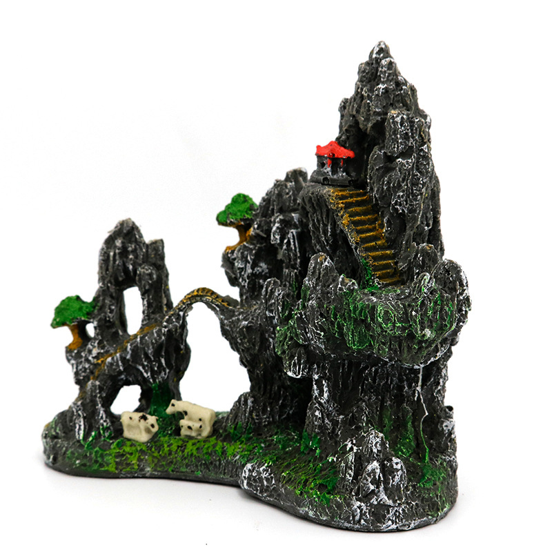เรซิ่น Aquarium Rockery Mounta - Aquarium Plant Guide บทวิจารณ์และราคา
