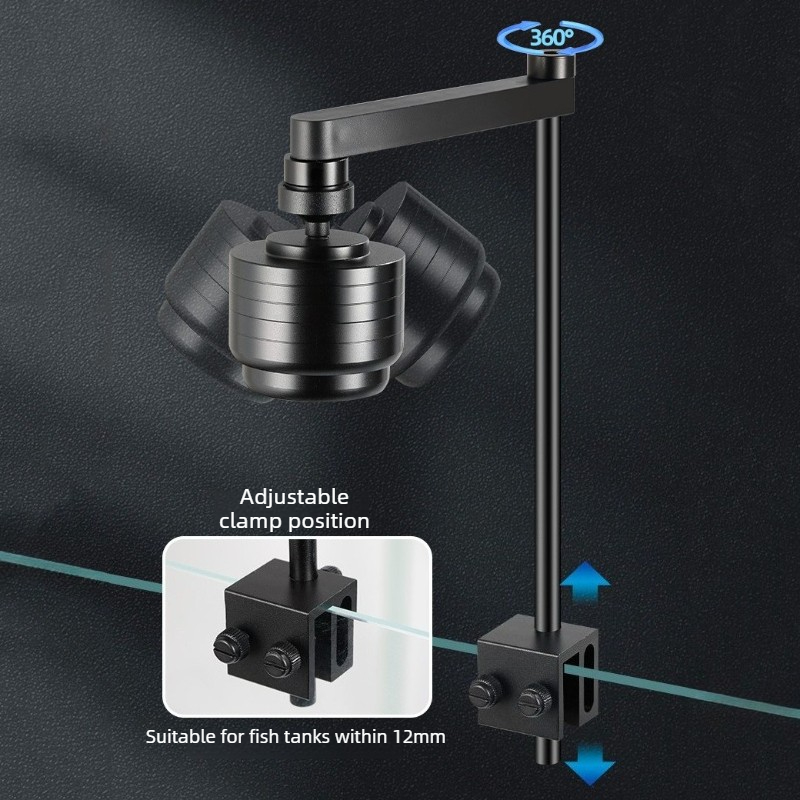 ไฟตู้ปลา LED 3 สี กันน้ำ ปรับไ - Planted Aquarium Pendant Light บทวิจารณ์และราคา