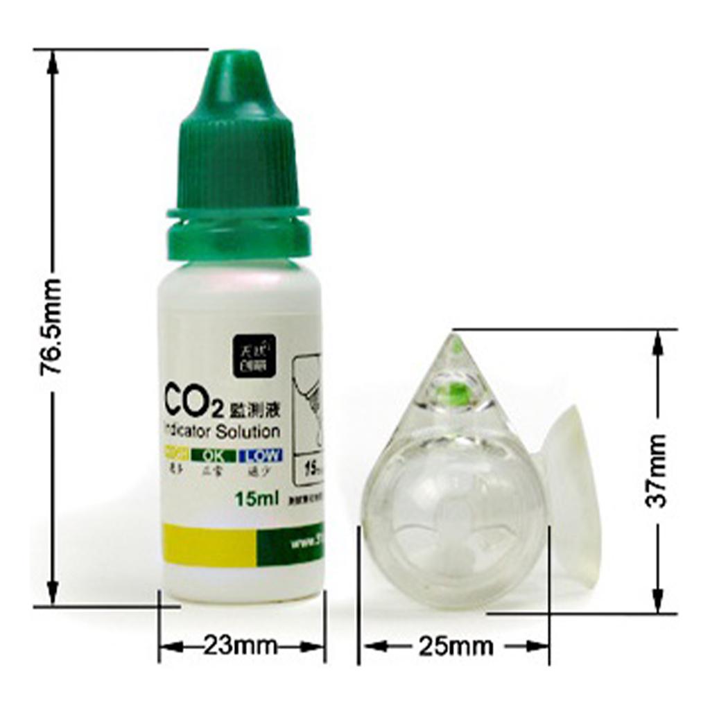 เครื่องตรวจสอบ CO2 สำหรับตู้ปล - Glass Co2 Drop Checker บทวิจารณ์และราคา