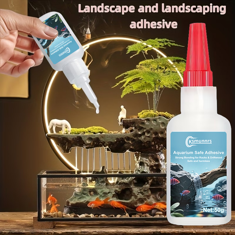 กาวติดตู้ปลา, กาวติดมอสและหญ้า - Aquarium Planted Wood บทวิจารณ์และราคา
