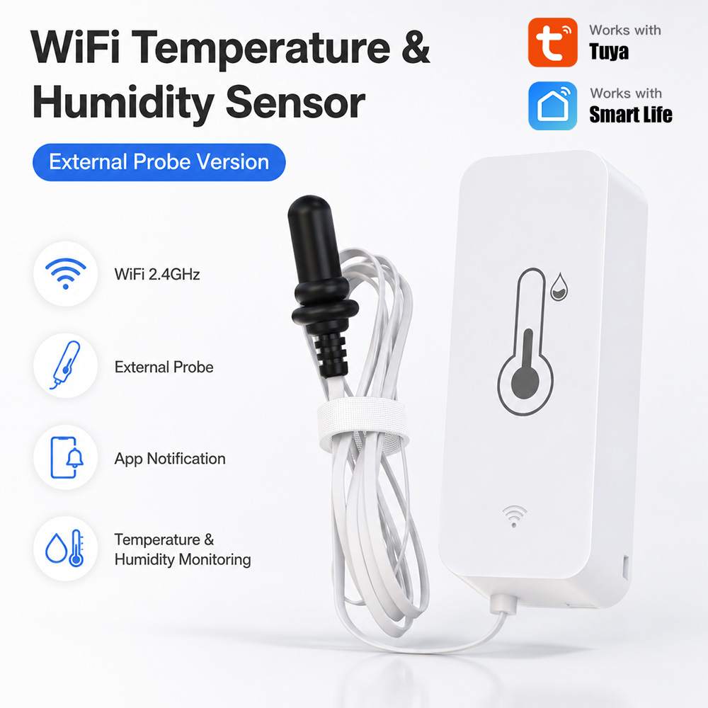Tuya WiFi อุณหภูมิความชื้นเซนเ - Aquarium Planted บทวิจารณ์และราคา