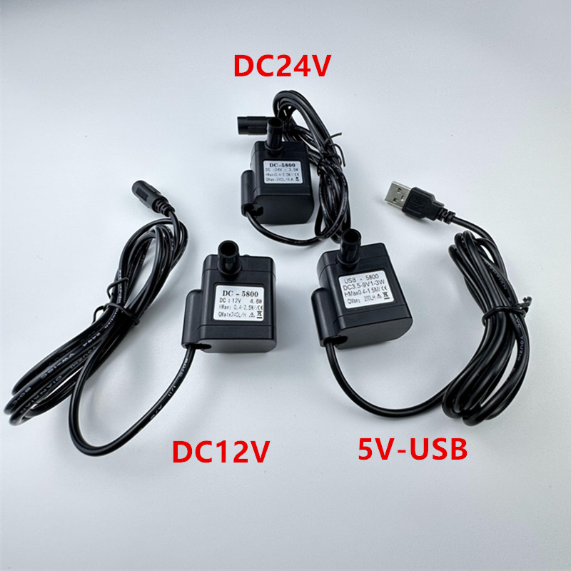 ปั๊มน้ำ USB 5V ปั๊มน้ำ12V 24V  - Planted Aquarium Products บทวิจารณ์และราคา