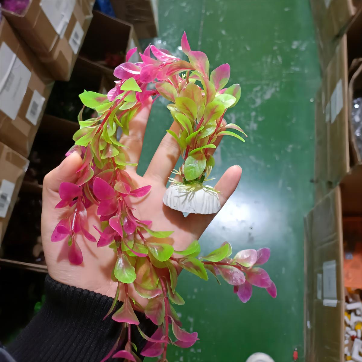 ตกแต่งตู้ปลาพืชประดิษฐ์จำลองดอ - Planted Aquarium Materials บทวิจารณ์และราคา