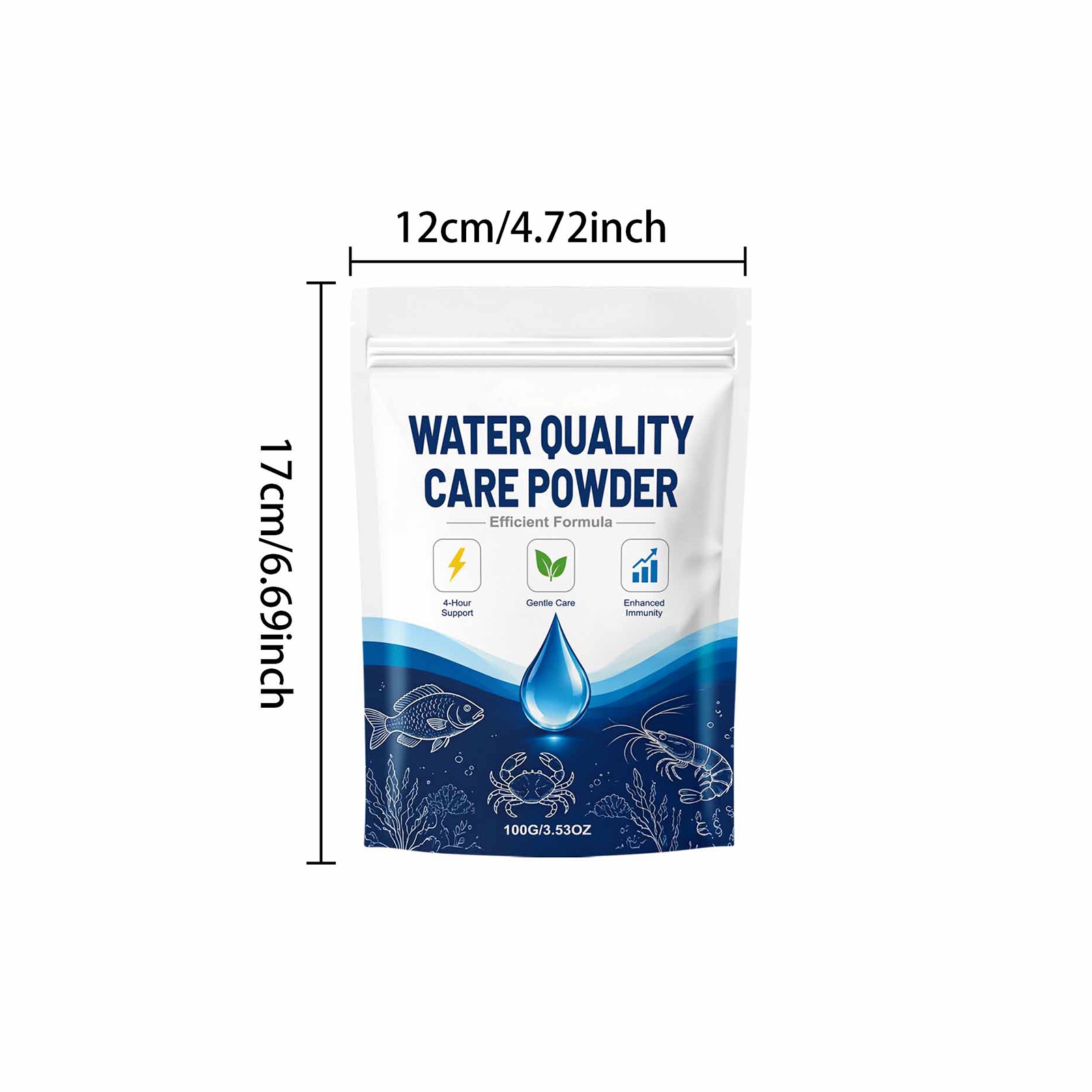 1/2/3/5PCS ผงปรับสภาพน้ำสำหรับ - Planted Aquarium Care บทวิจารณ์และราคา
