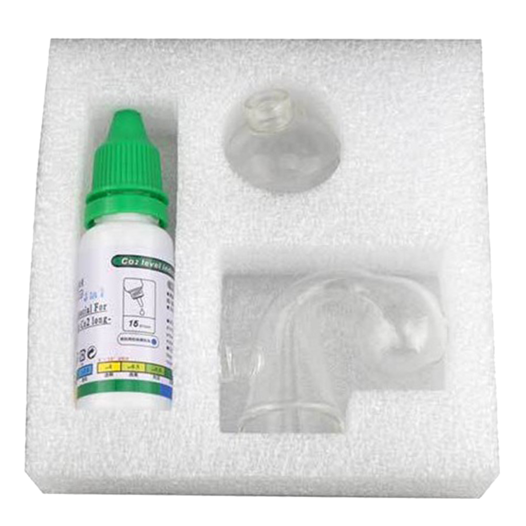 Aquarium CO2 ตัวบ่งชี้Solution - Glass Co2 Drop Checker บทวิจารณ์และราคา