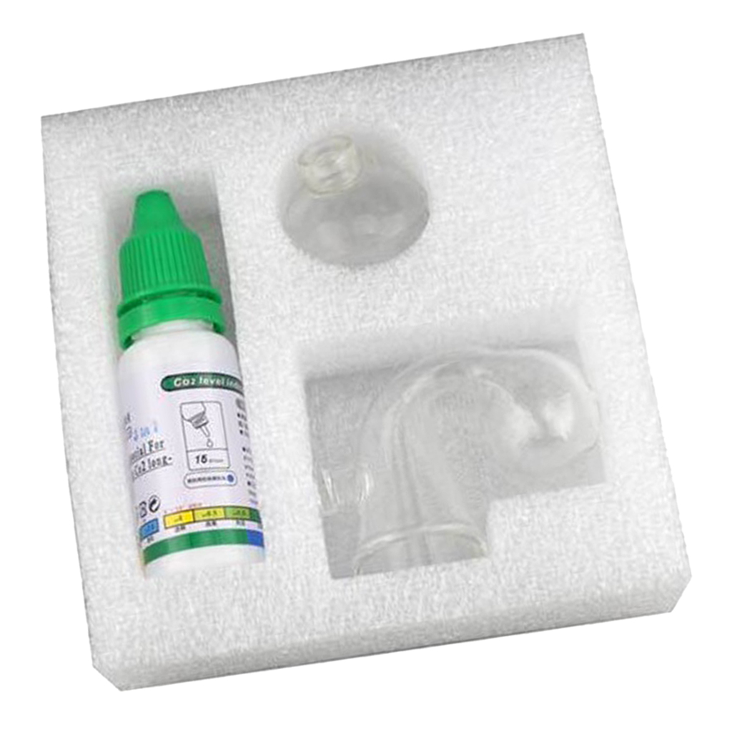 Aquarium CO2 ตัวบ่งชี้Solution - Glass Co2 Drop Checker บทวิจารณ์และราคา