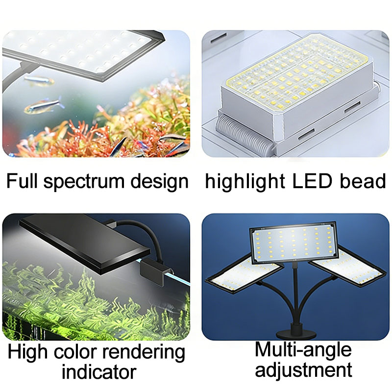 ไฟ LED สเปกตรัมเต็มสำหรับตู้ปล - Aquarium Plant Light Spectrum บทวิจารณ์และราคา