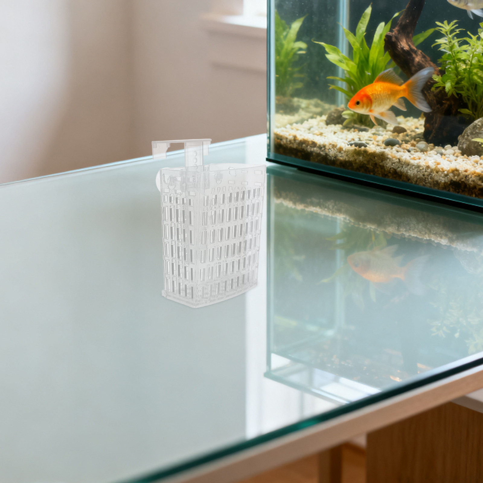 ตะขอแขวนตะกร้าสำหรับวางต้นไม้ใ - Aquarium Planted Fish Tank บทวิจารณ์และราคา