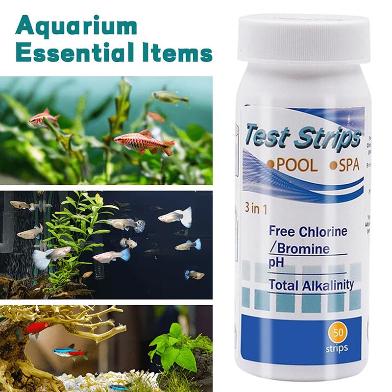 แถบทดสอบน้ำในตู้ปลา 9 in 1 ควา - Aquarium Planted Fish Tank บทวิจารณ์และราคา
