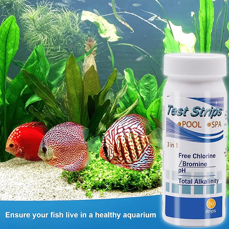 แถบทดสอบน้ำในตู้ปลา 9 in 1 ควา - Aquarium Planted Fish Tank บทวิจารณ์และราคา