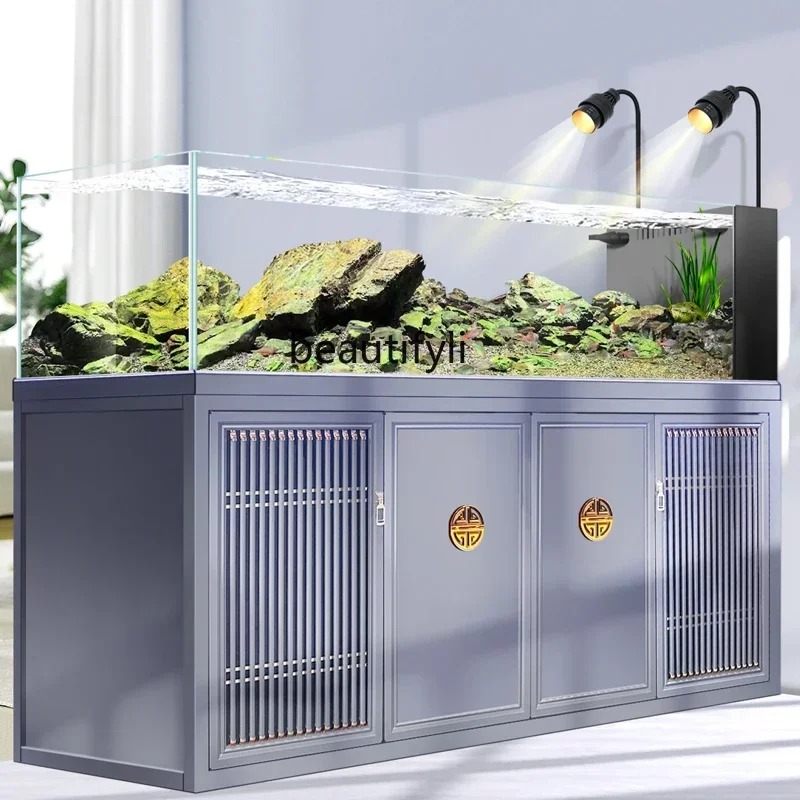 ตู้ปลาแบบจีนใหม่พร้อมระบบกรองน - Planted Aquarium Materials บทวิจารณ์และราคา