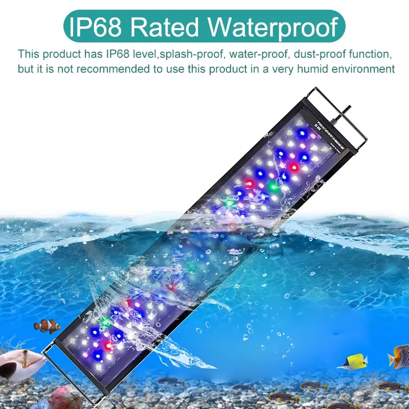 ไฟ LED สำหรับตู้ปลา SIROKA SRK - Aquarium Plant Light Spectrum บทวิจารณ์และราคา