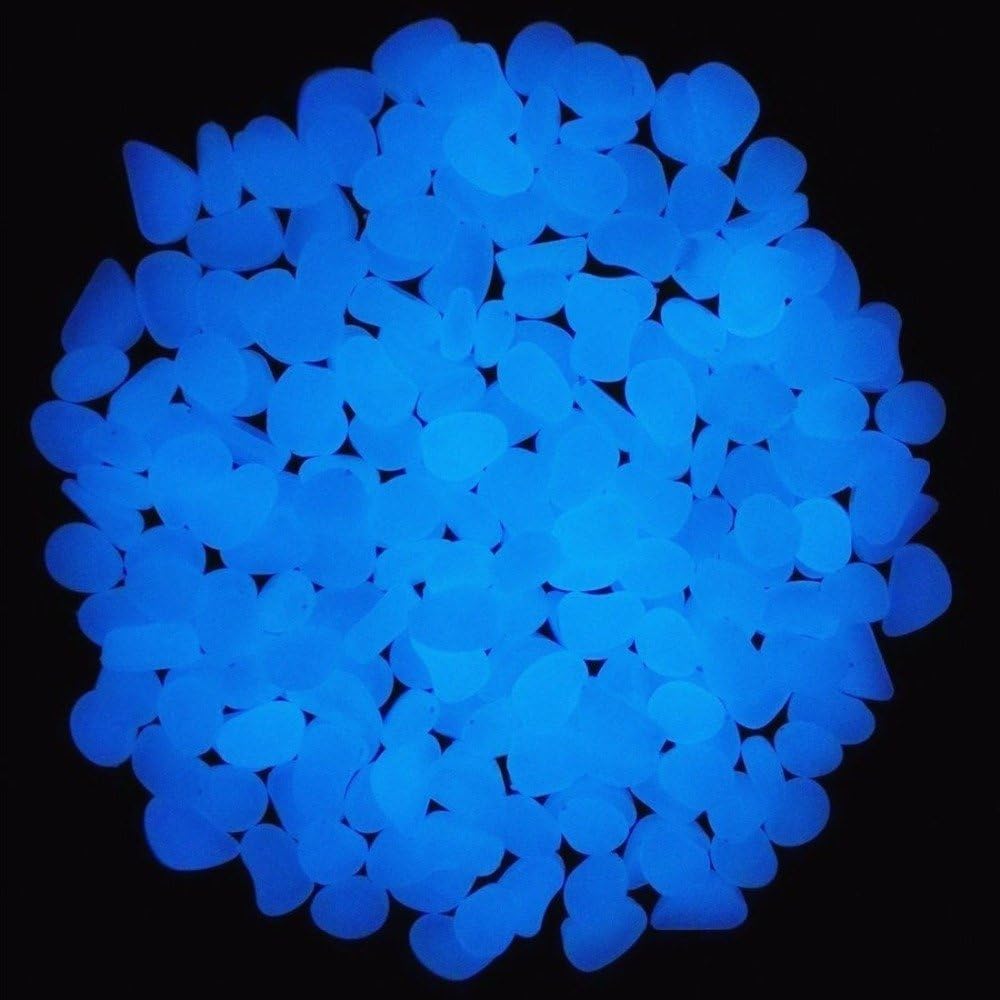 ถังปลา Rocks Glow Blue Pebbles - Aquarium Planted Fish Tank บทวิจารณ์และราคา