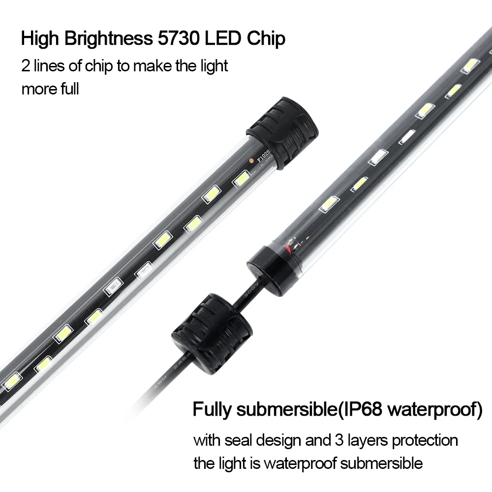58 ซม.Aquarium Light LED Plant - Planted Aquarium Pendant Light บทวิจารณ์และราคา