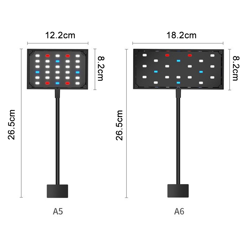 พิพิธภัณฑ์สัตว์น้ํา USB ไฟ LED - Aquarium Plant Light Spectrum บทวิจารณ์และราคา