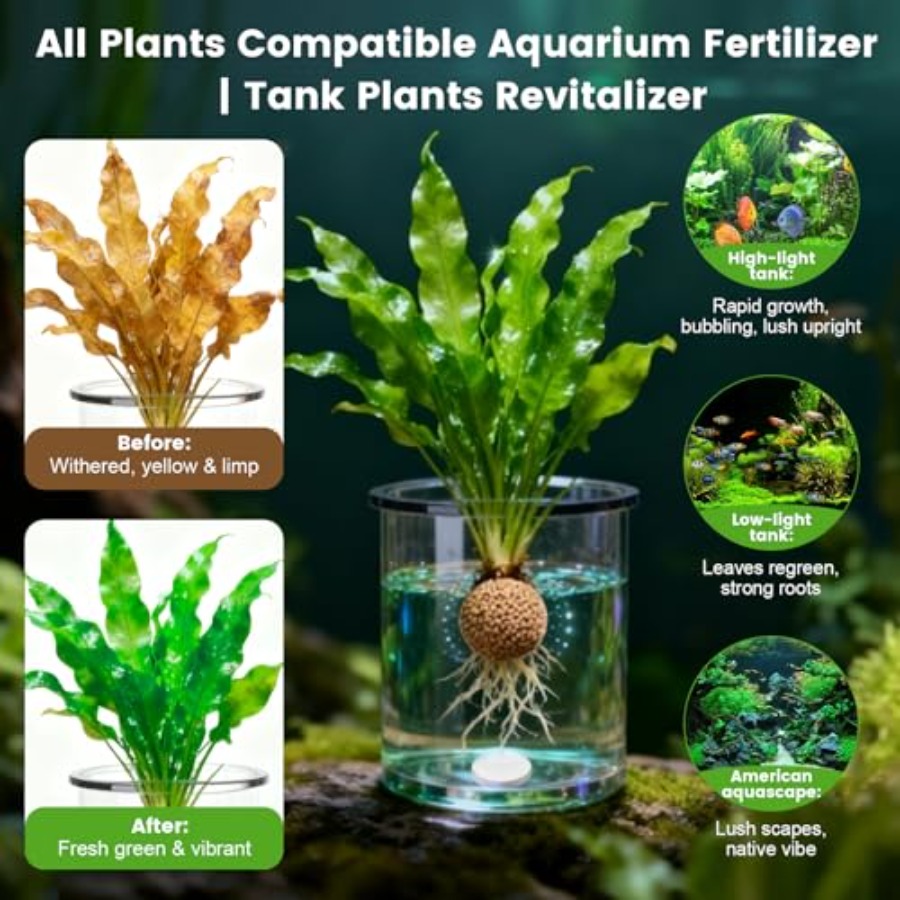 รูทแท็บส์, ยาปุ๋ยสำหรับพืชน้ำใ - Planted Aquarium Care บทวิจารณ์และราคา