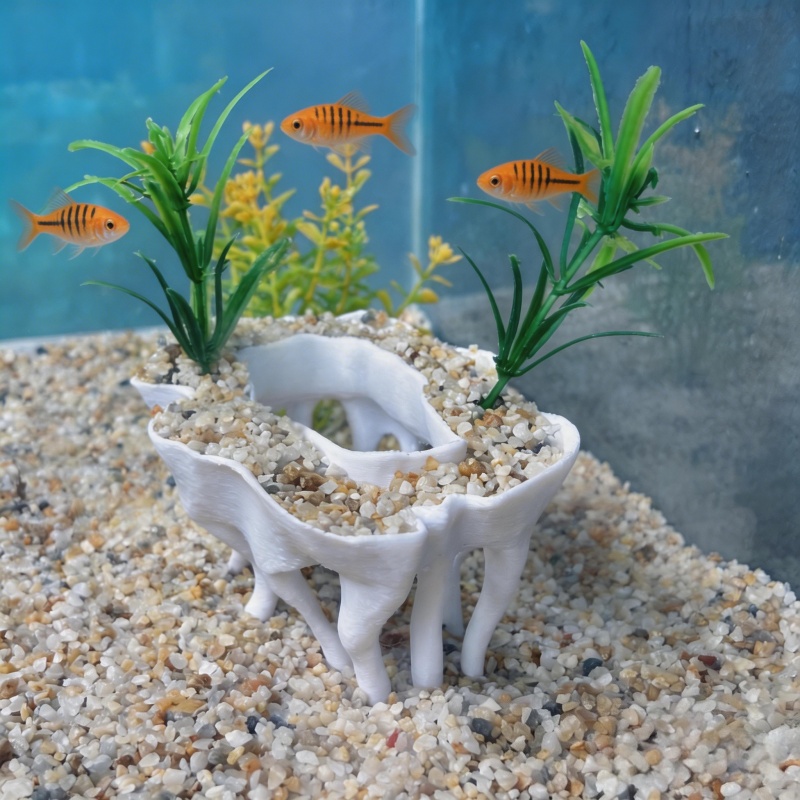 พืชน้ำพิมพ์สามมิติรูปทรงรากไม้ - Aquarium Planted Wood บทวิจารณ์และราคา