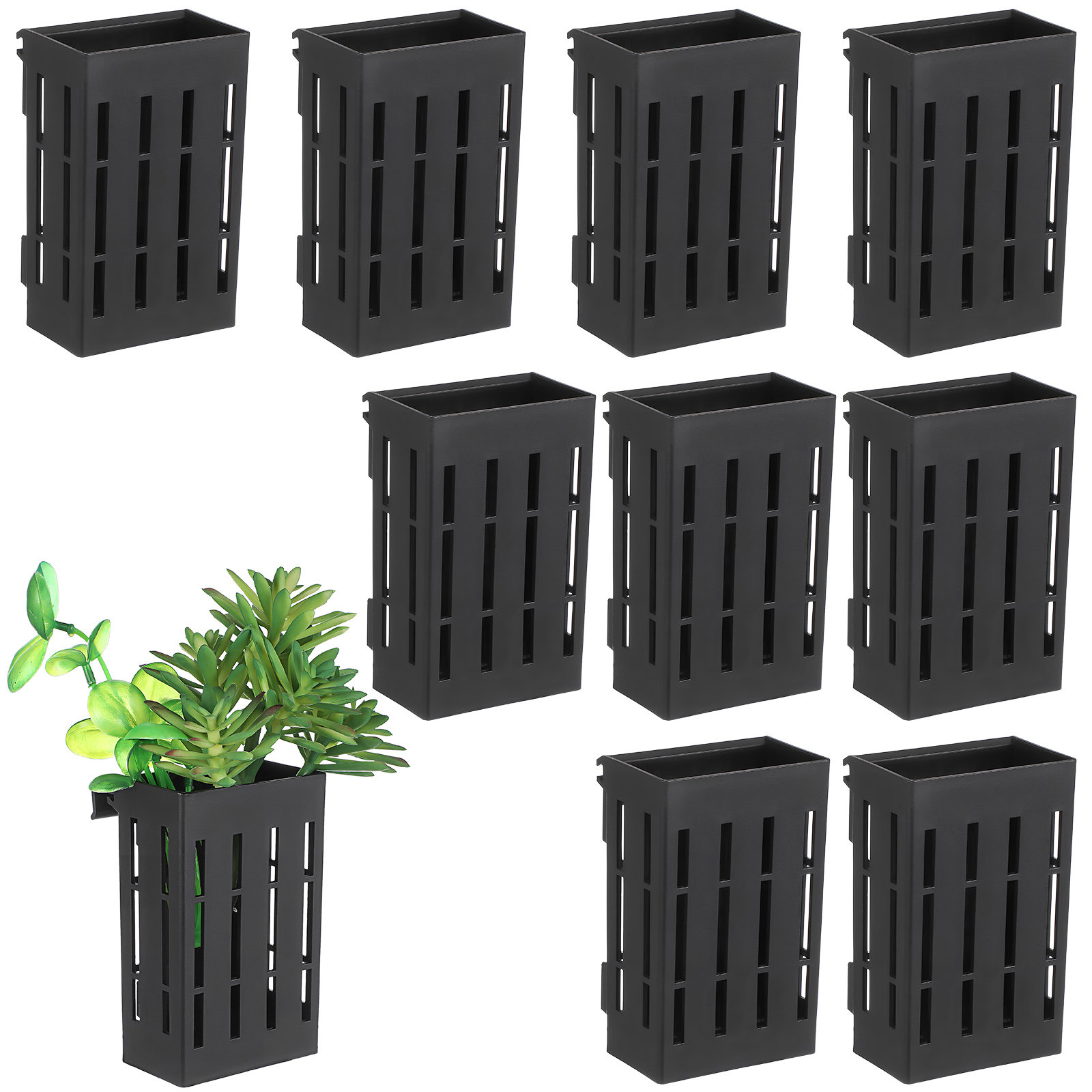 ตะกร้าปลูกพืชน้ำแบบแขวนติดผนัง - Aquarium Planted Fish Tank บทวิจารณ์และราคา