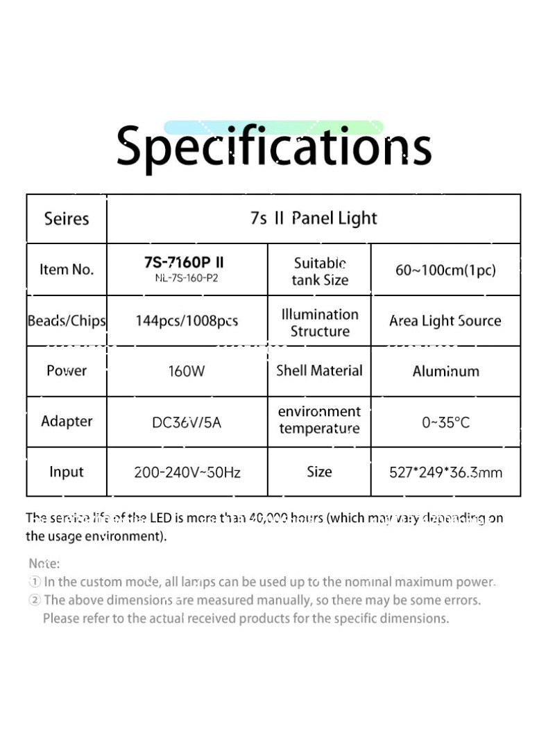 ไฟ LED สำหรับตู้ปลา 160W RGB ส - Aquarium Plant Light Spectrum บทวิจารณ์และราคา